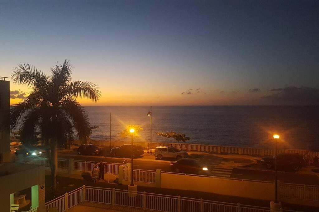 Summer All Year! Oceanfront With Pool A/C Aguadilla Dış mekan fotoğraf