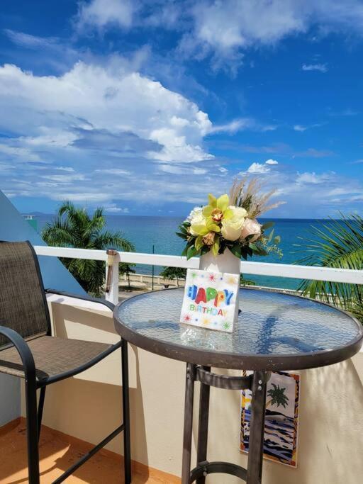 Summer All Year! Oceanfront With Pool A/C Aguadilla Dış mekan fotoğraf