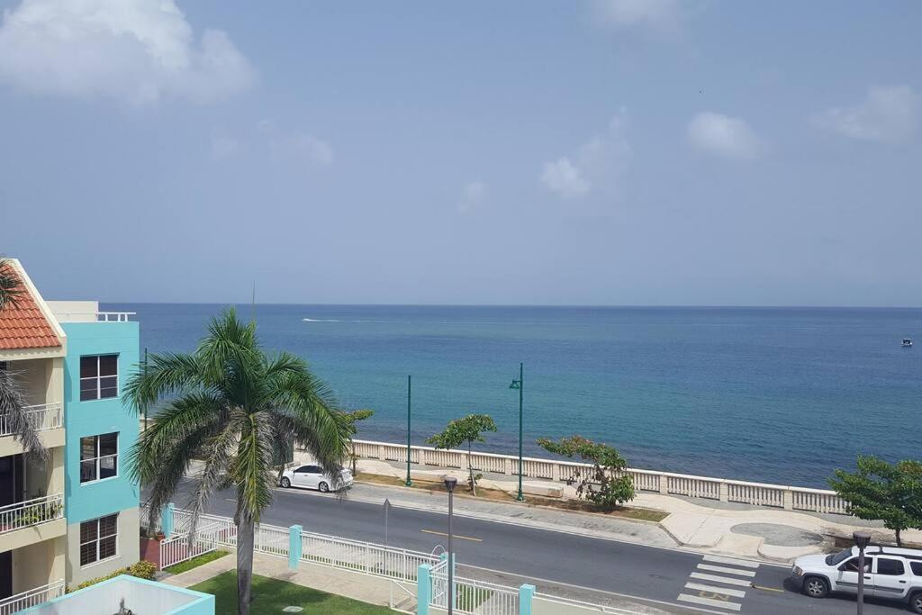 Summer All Year! Oceanfront With Pool A/C Aguadilla Dış mekan fotoğraf