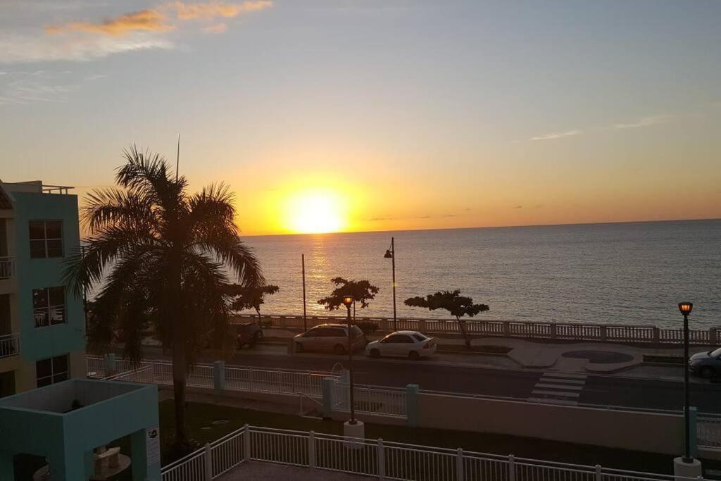 Summer All Year! Oceanfront With Pool A/C Aguadilla Dış mekan fotoğraf