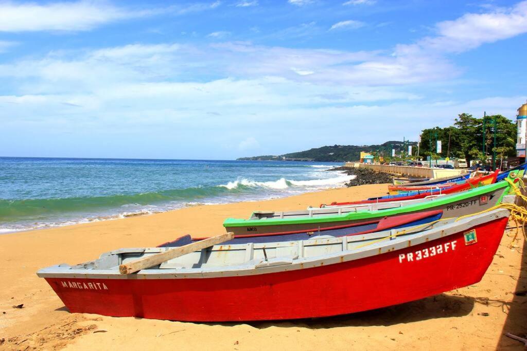 Summer All Year! Oceanfront With Pool A/C Aguadilla Dış mekan fotoğraf